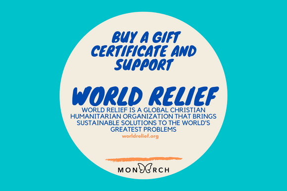 GIFT CERTIFICATE - WORLD RELIEF