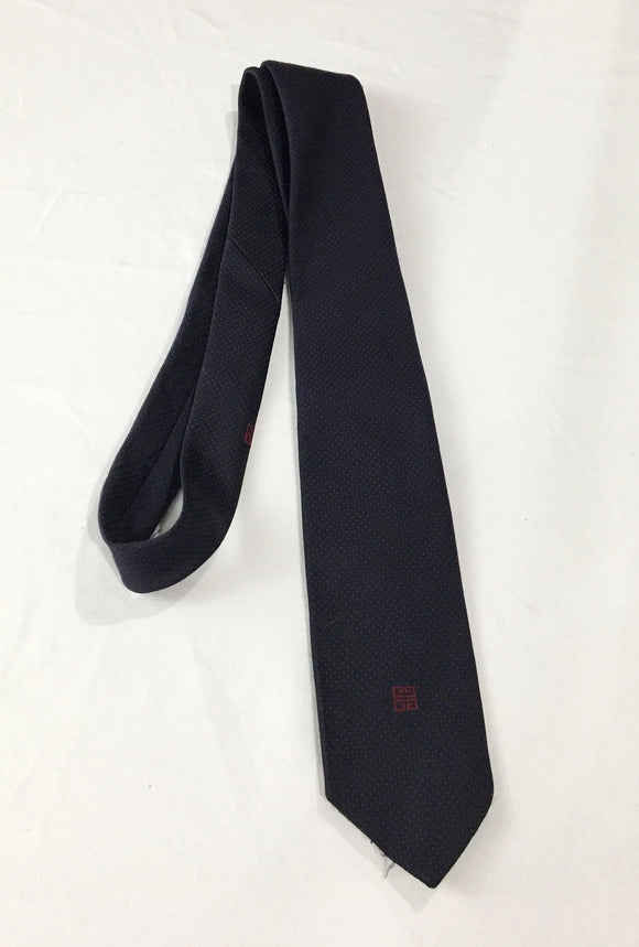 Givenchy Navy Blue Neck Tie