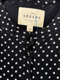 Sezane Rue Saint-Fiacre Silk Dress Size 38