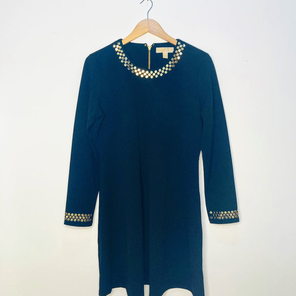 Michael Michael Kors Gold Accent Dress | Extra Large