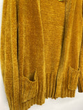 Seven7 Gold Chenille Sweater Size Small