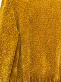 Seven7 Gold Chenille Sweater Size Small