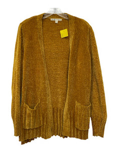 Seven7 Gold Chenille Sweater Size Small