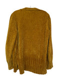 Seven7 Gold Chenille Sweater Size Small
