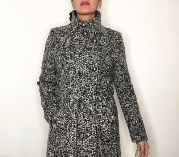 T Tahari Women's Tweed Coat | Size 12