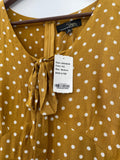 Suzanne Betro Flow Bell Sleeve Dress Size Medium