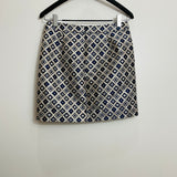 J. Crew Geometric Printed Mini Skirt | Size Small