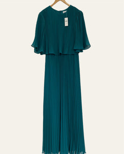 Teal Maxi Dress Corey Lynn Calter by Anthropologie size XS