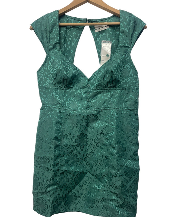 Urban Outfitters Heart Neck Sheath Dress New With Tag Size L