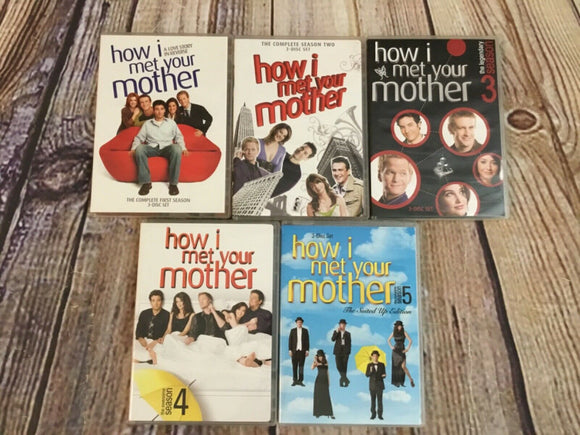 20th Century Fox‚ TV Series How I Met Your Mother DVDs Complete Seasons 1-5