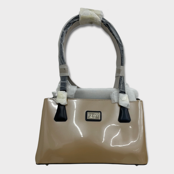 Beijo Tan Handbag New With Dustbag