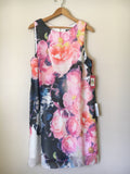 Vince Camuto Floral Dress | Size 14