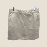 J Crew Metallic Pencil Skirt / 8