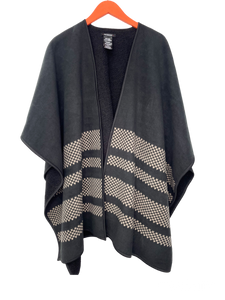 Ike Behar Reversible Fashion Wrap One Size