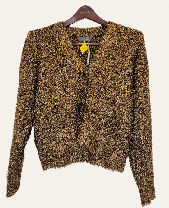 Anthropologie Bronze Cardigan