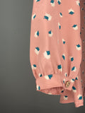 Marc by Marc Jacob’s Rosewood Silk Blouse Size 0